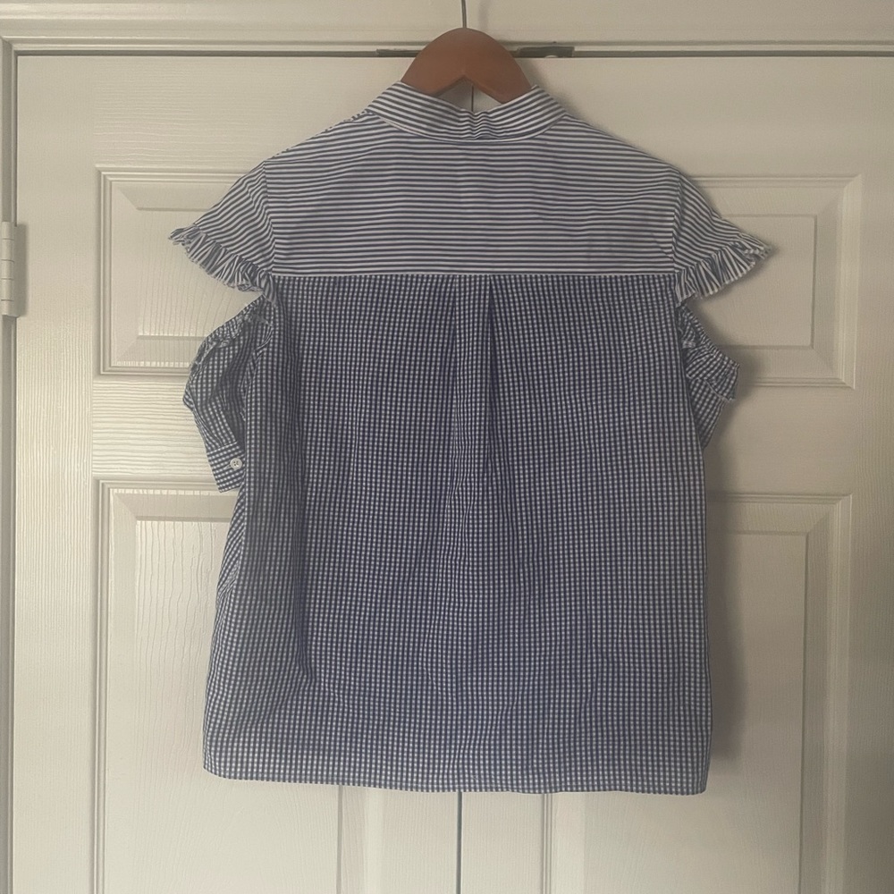 K/Lab Cold Shoulder Blouse - Picture 2 of 4